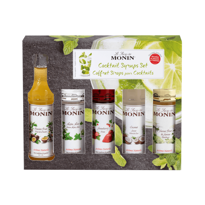 Set cocktail sciroppo Monin (5x 5cl)