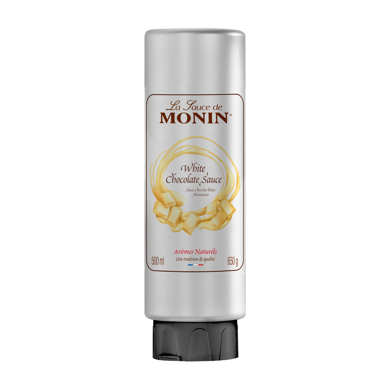 Topping Monin al cioccolato bianco (50 cl)