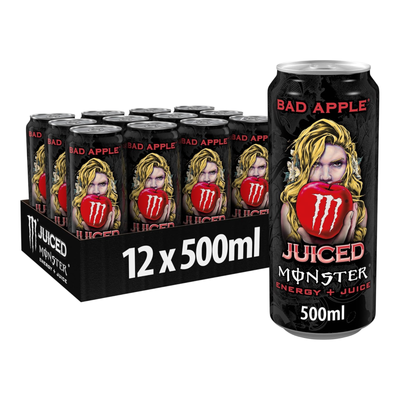 Lattina di succo di mela marcia Monster Energy (12x 500 ml)