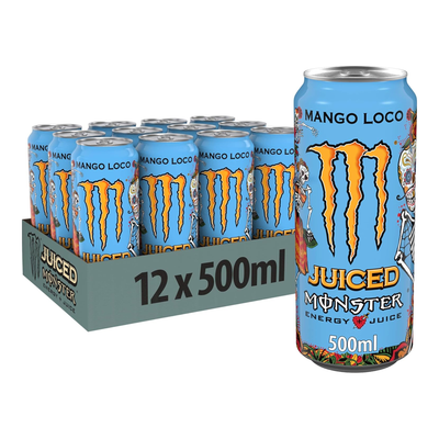 Lattina di mango spremuta Monster Energy (12x50cl)