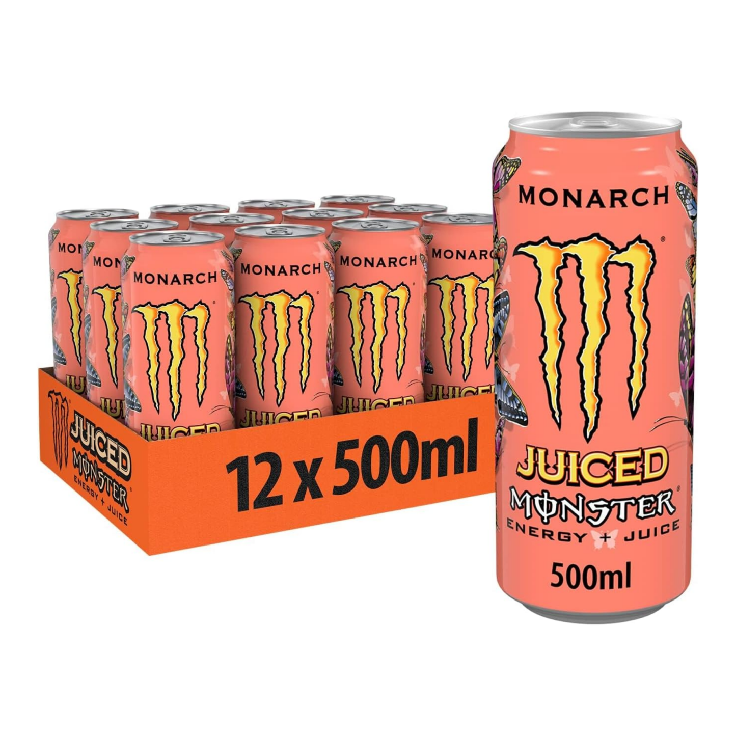 Monarca en zumo Monster Energy lata (12x 50cl)