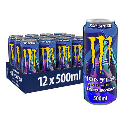 Lattina di zucchero zero Monster Energy Lewis Hamilton (12x 0,5 litri)