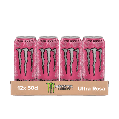 Monster Energy Ultra Rosa lattina zero zucchero (12x 0,5 litri) (copia)