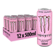Monster Energy Ultra Strawberry Dreams Zero Sugar Can (12x 500ml) (copia)