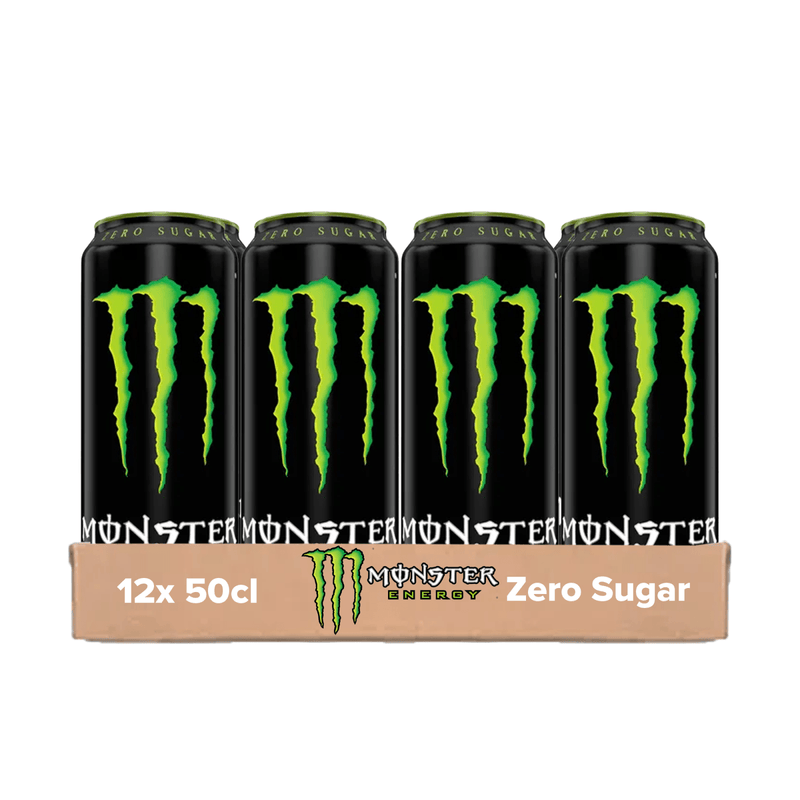 Monster energy zero sugar blik (12x 0,5 liter) (kopie amazon)