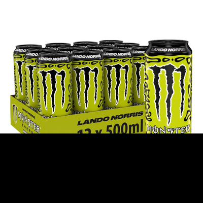 Lattina di zucchero Monster Lando Norris Zero (12x 500 ml)