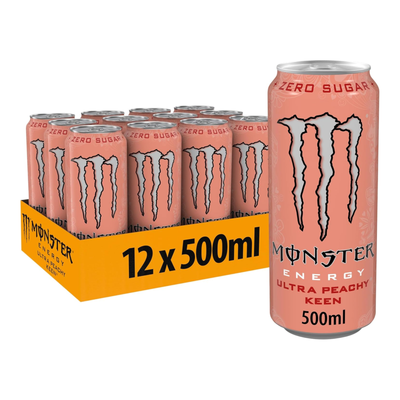 Lattina Monster Ultra Peachy Keen (12x 0,5 litri)