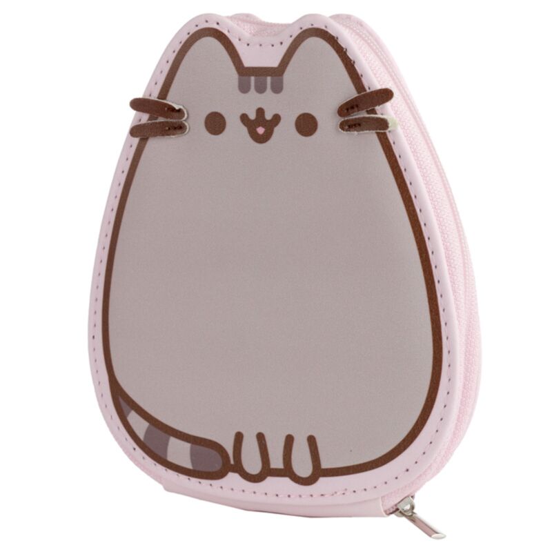 Pusheen Cat Manicura de 5 partes con cremallera