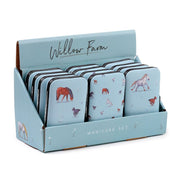 Wilgen boerderij paarden 5-delige manicureset - afbeelding 1