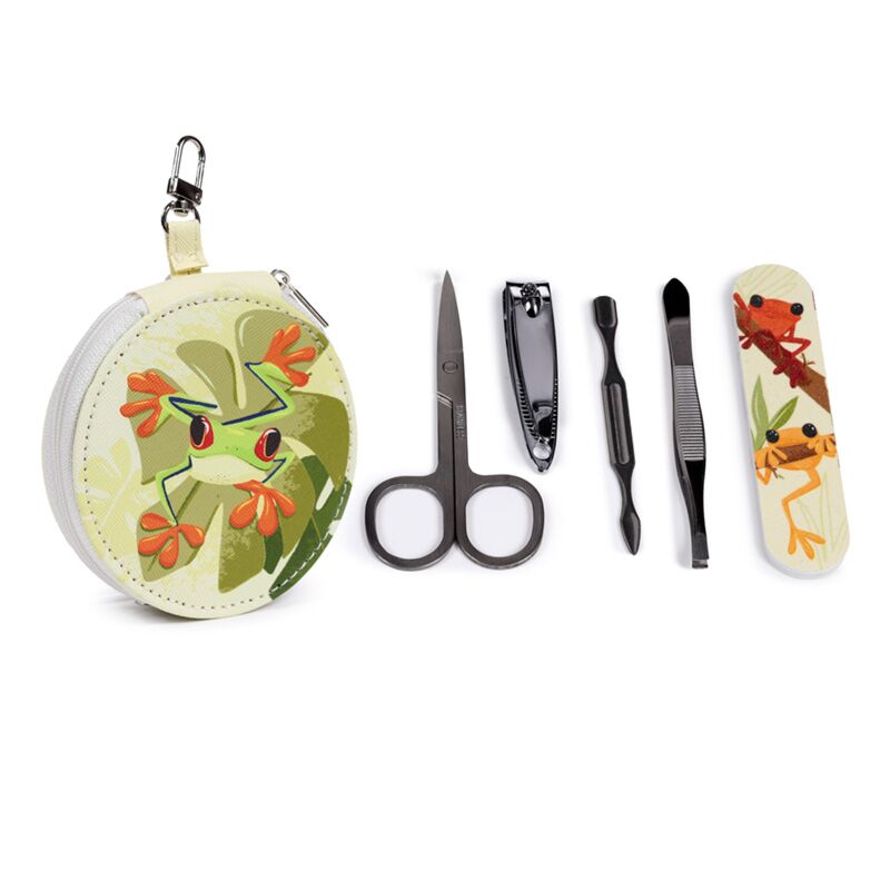Rane tropicali set di manicure in 5 parti con cerniera
