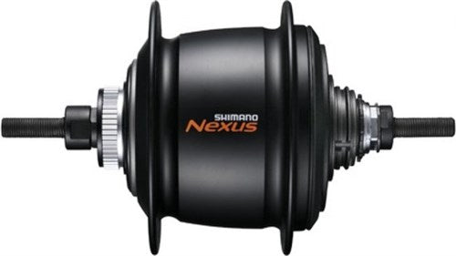 Gear Hub Shimano Nexus 8 SG -C6001 para freno de disco - 36 hoyos - Negro