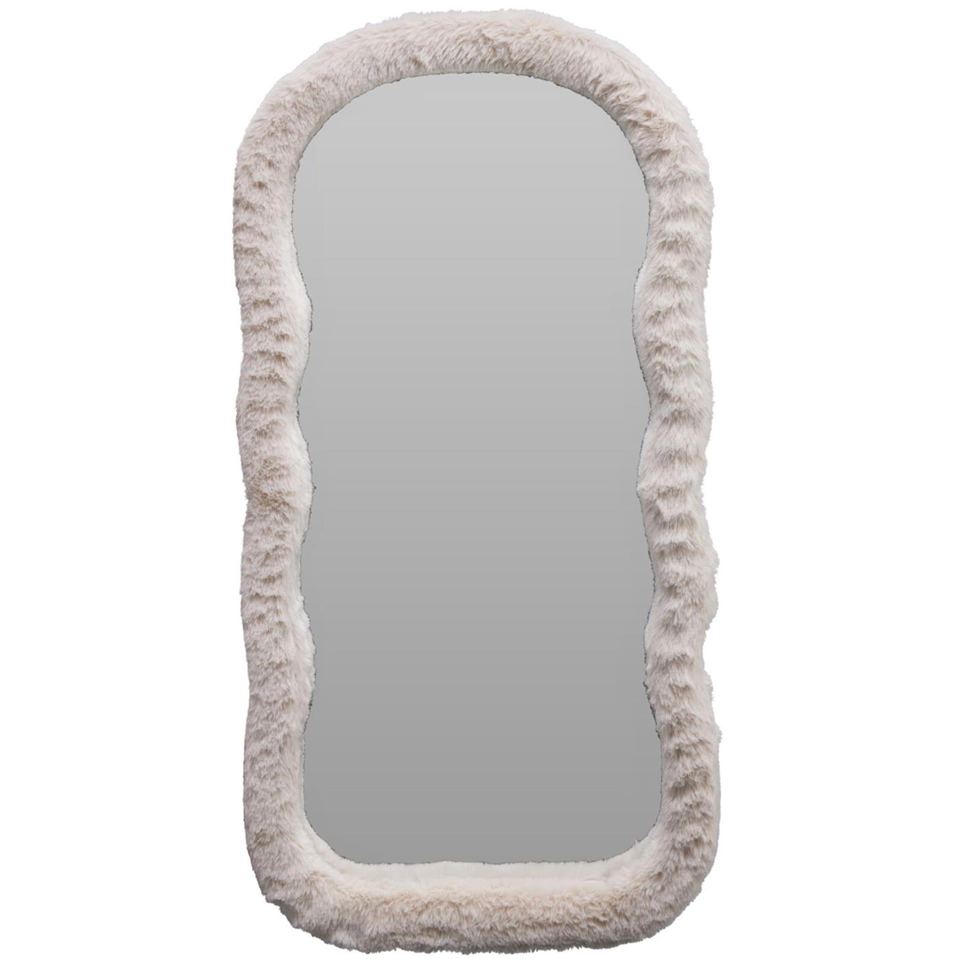 Home styling spiegel groot bont 2assorti kleur