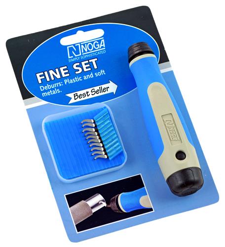 Noga tools desbarbadora de turrones set fino n