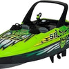 Nikko juguetes barco de carreras nikko rc: verde energía (10171 10170)