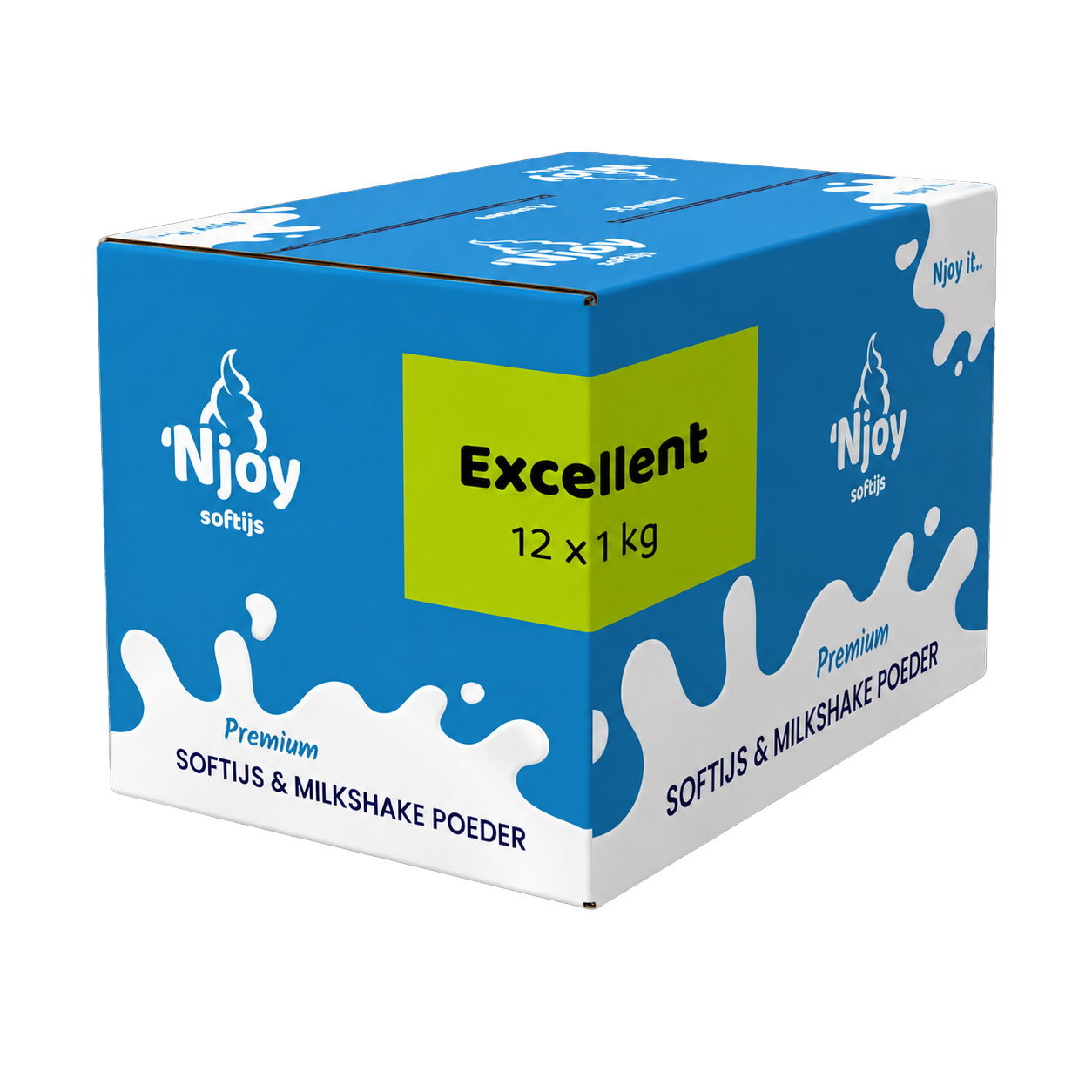 Njoy excelente mezcla de sabor a crema batida (12x 1kg)