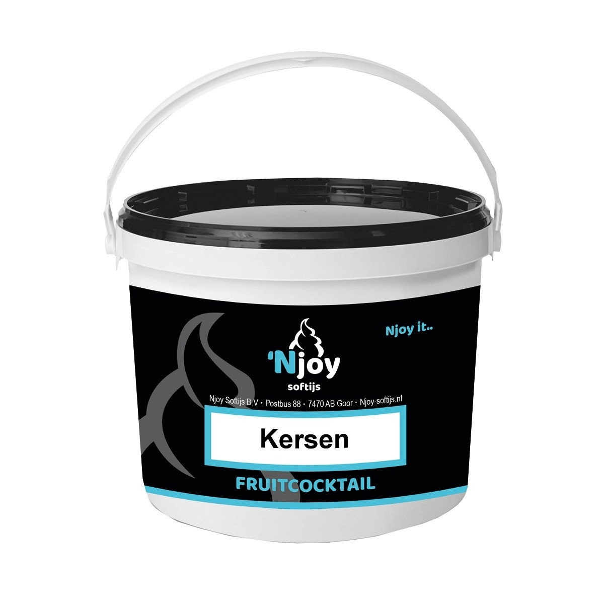 Njoy kersen fruitcocktail (1kg)