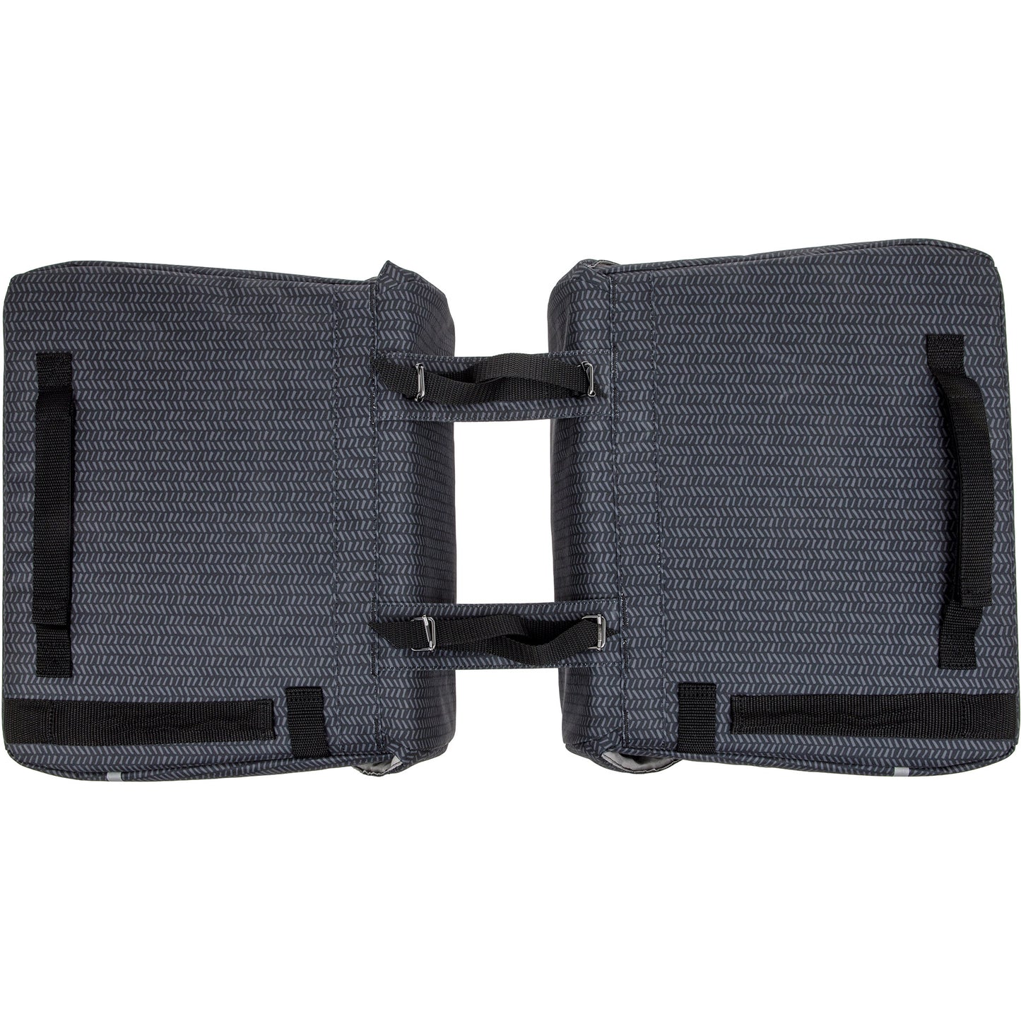 Newlooxs new looxs dubbele tas mondi joy 38l rpet zwart