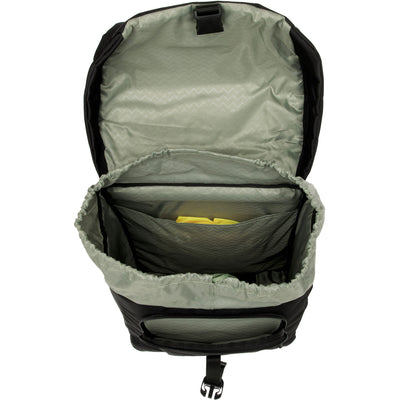 Newlooxs new looxs vigo 536.155mik2 zwart groen dubbeltas mik 40l