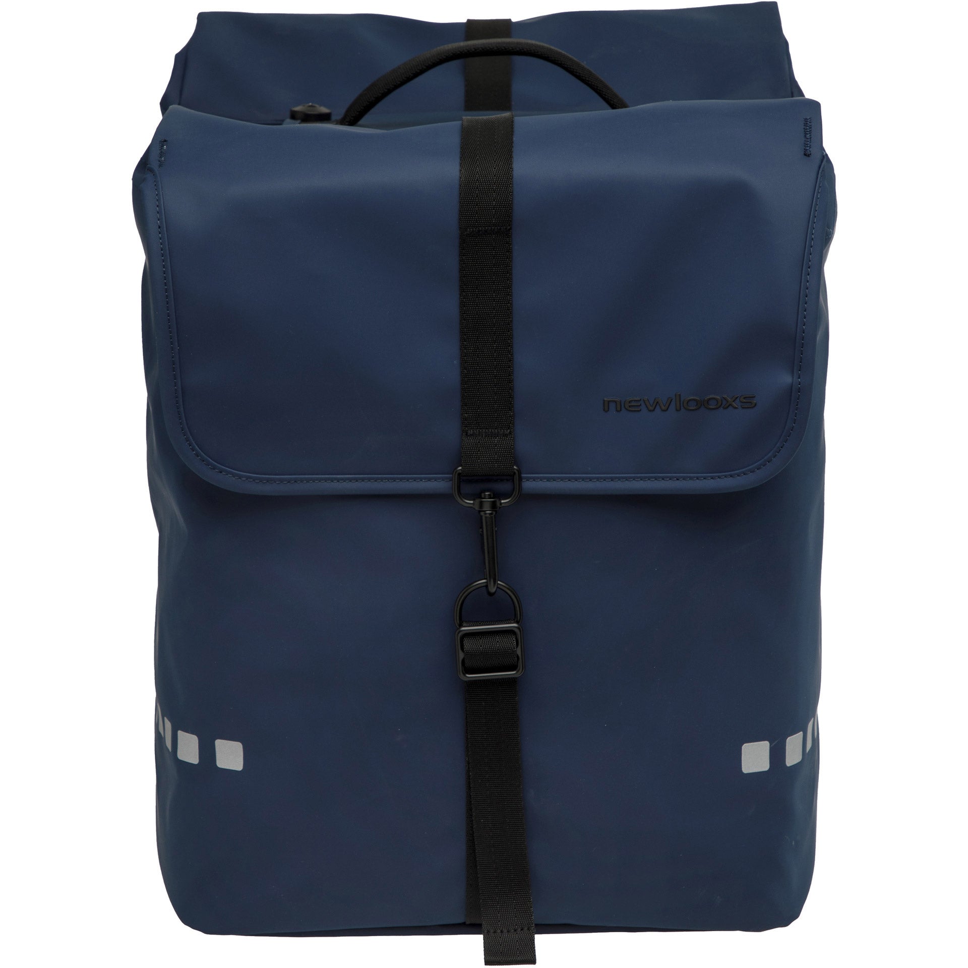 Newlooxs bolsa para bicicleta new looxs double odense azul oscuro mik 2.0 39l