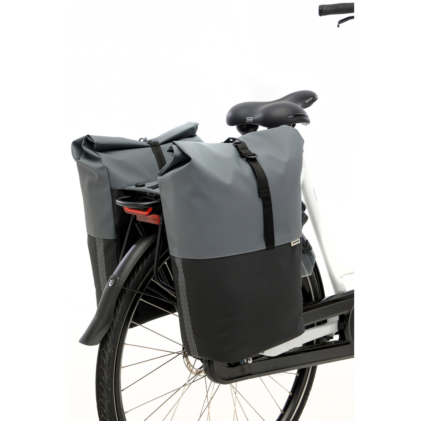 Newlooxs borsa doppia new looxs nyborg mik 2.0 34l grigio scuro nero