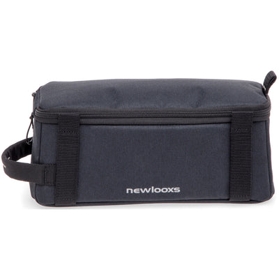 Newlooxs New Looxs Borsa portapacchi con cinghie di bloccaggio 4,5 l poliestere nero