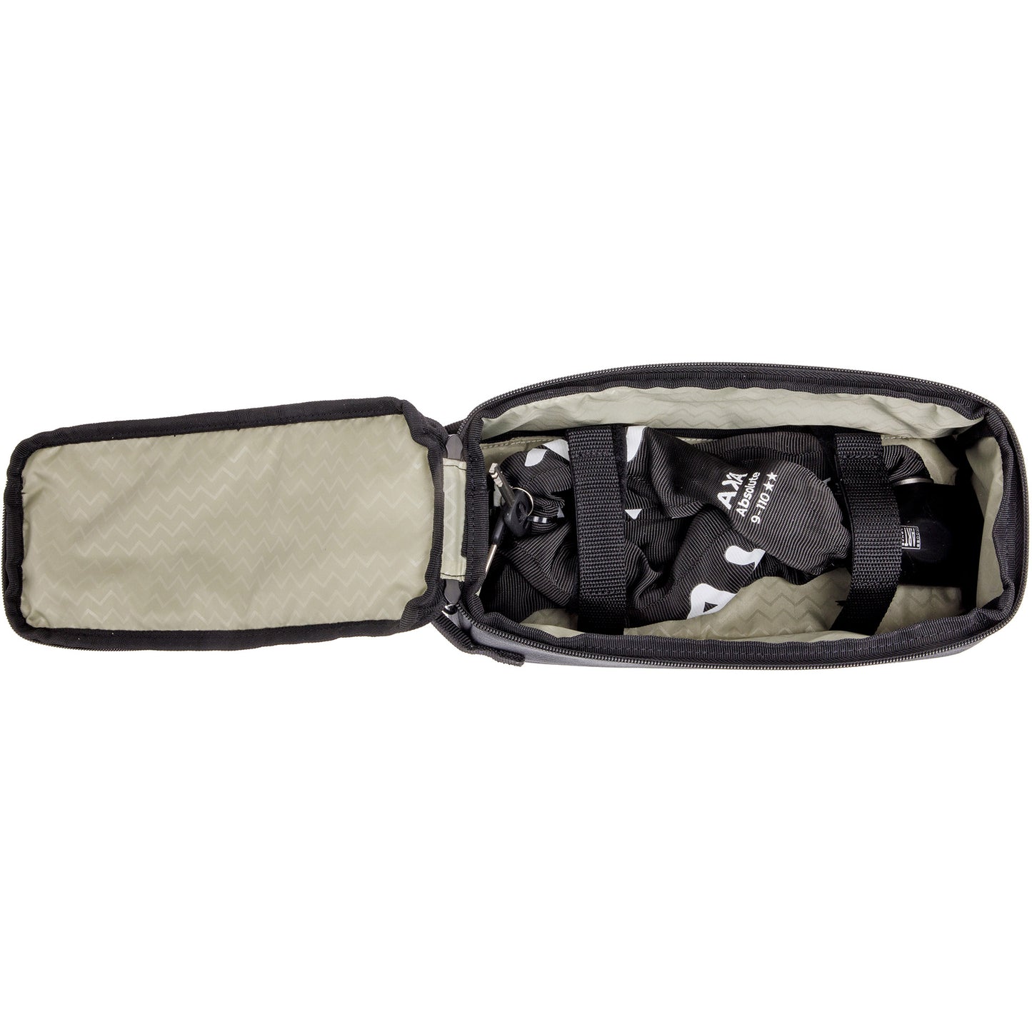 Newlooxs borsa portapacchi new looxs lock mik 2.0 4.5l poliestere nero