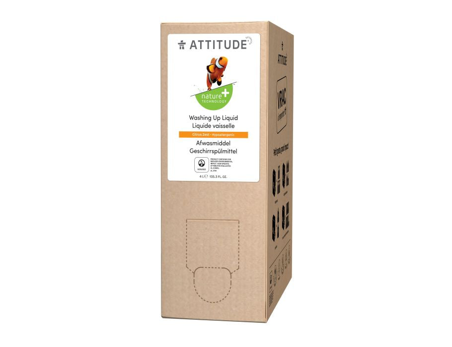 Detergente de actitud Naturaleza+ Lemon Zest Bab 4L