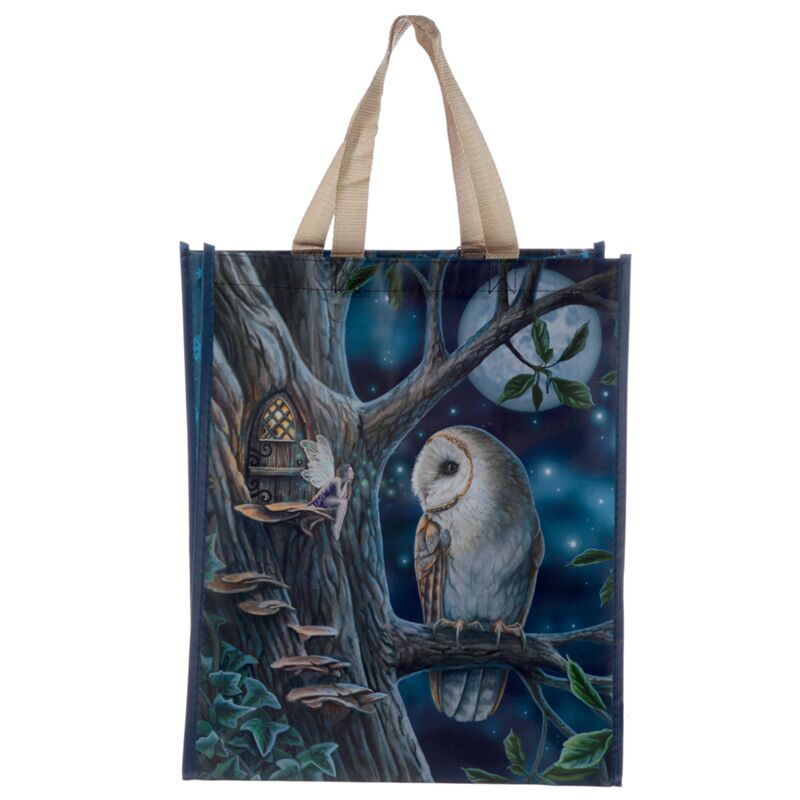 Lisa Parker Fairy Tale Owl Commessa Durevole Shopper Borse