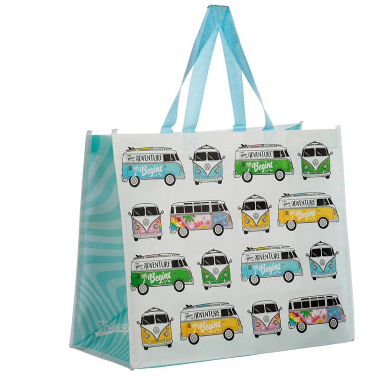 Volkswagen Van VW T1 Summer Duurzame Shopper Bag
