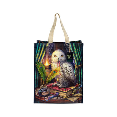 Lisa Parker Wachter de Proverbs Owl Shopper Bag