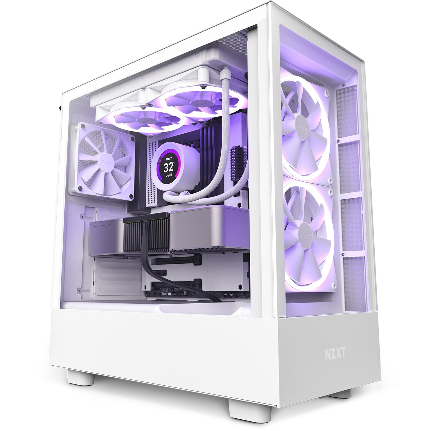 NZXT H5 tutto bianco