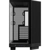 Nzxt h6 flow midi tower behuizing (zwart | 2x usb-a | 1x usb-c | tempered glass)