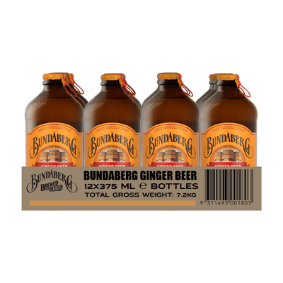 Bundaberg ginger beer flesje (12x 375ml)