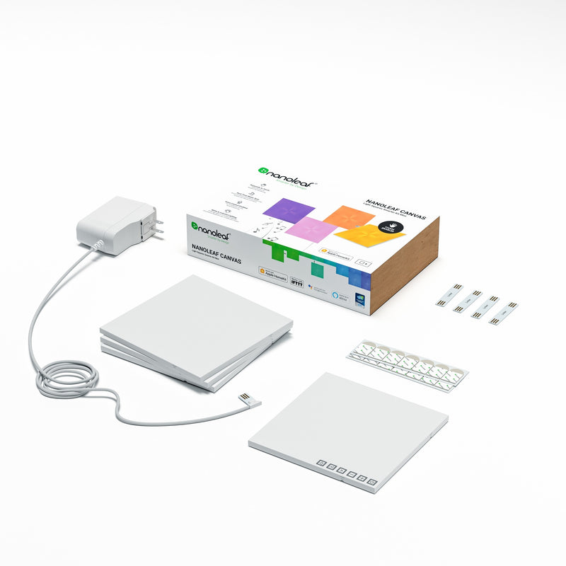 Kit de inicio de lienzo de Nanoleaf 4 paquete de 4
