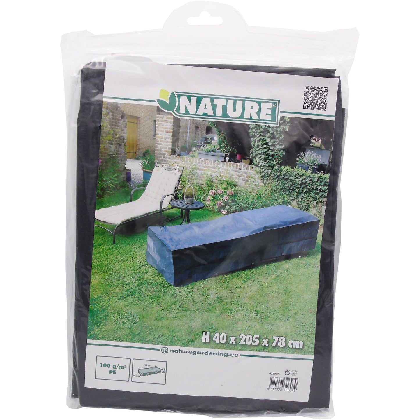 Copertura per mobili da giardino naturale per lettino