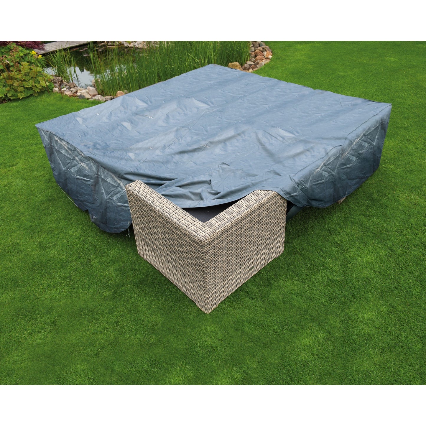 Copertura per mobili da giardino naturale per set da salone