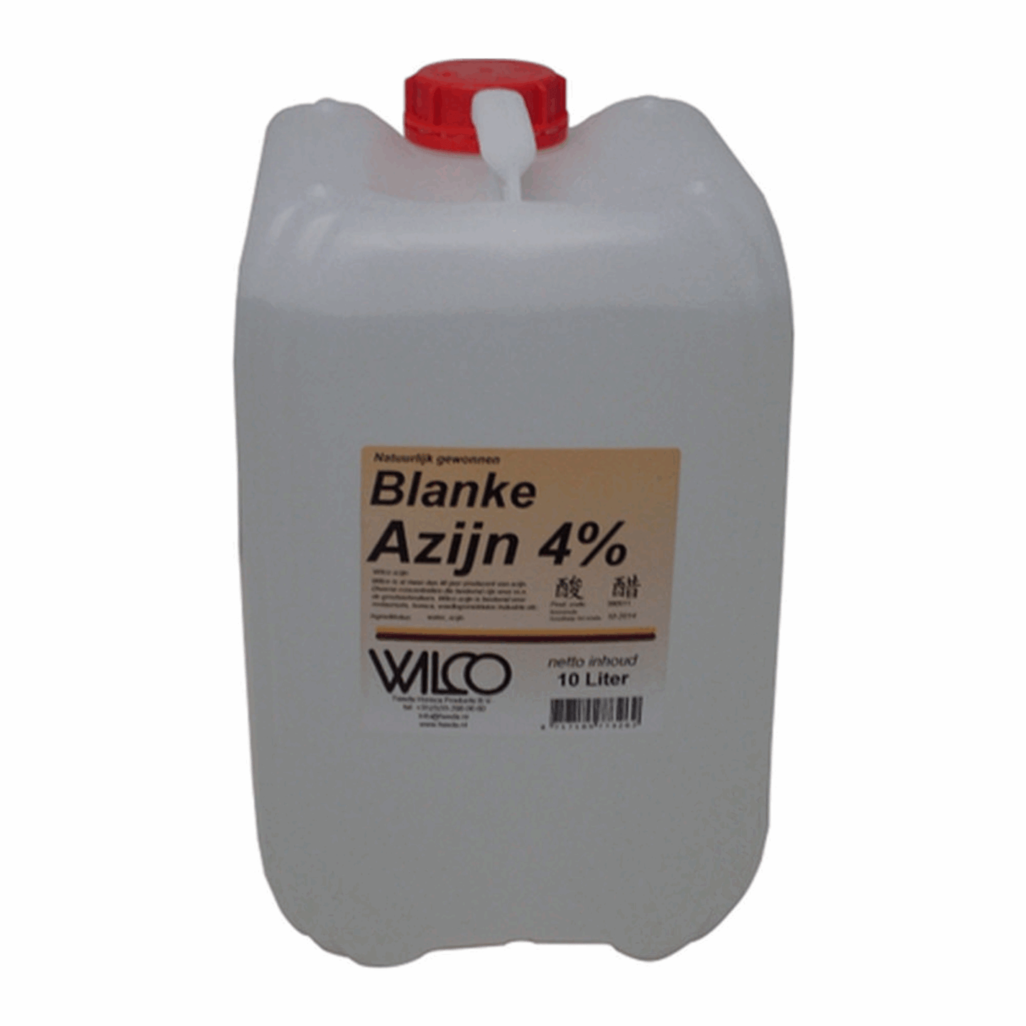 Vinagre natural Wilco blanco (10 litros)
