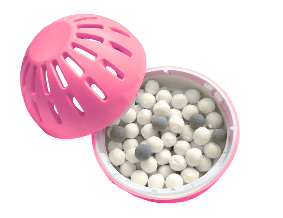 Ecoegg Rebill Wasball - Pink Paradise - con enzimas enriquecidas - 50 lavados