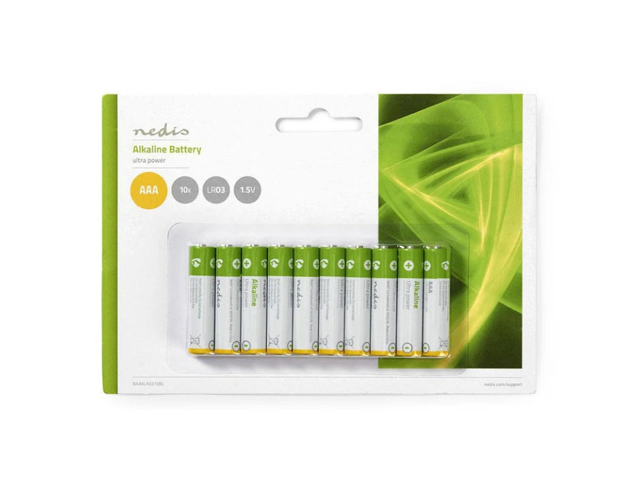 Batería Nedis AAA - Alkaline - 10 piezas