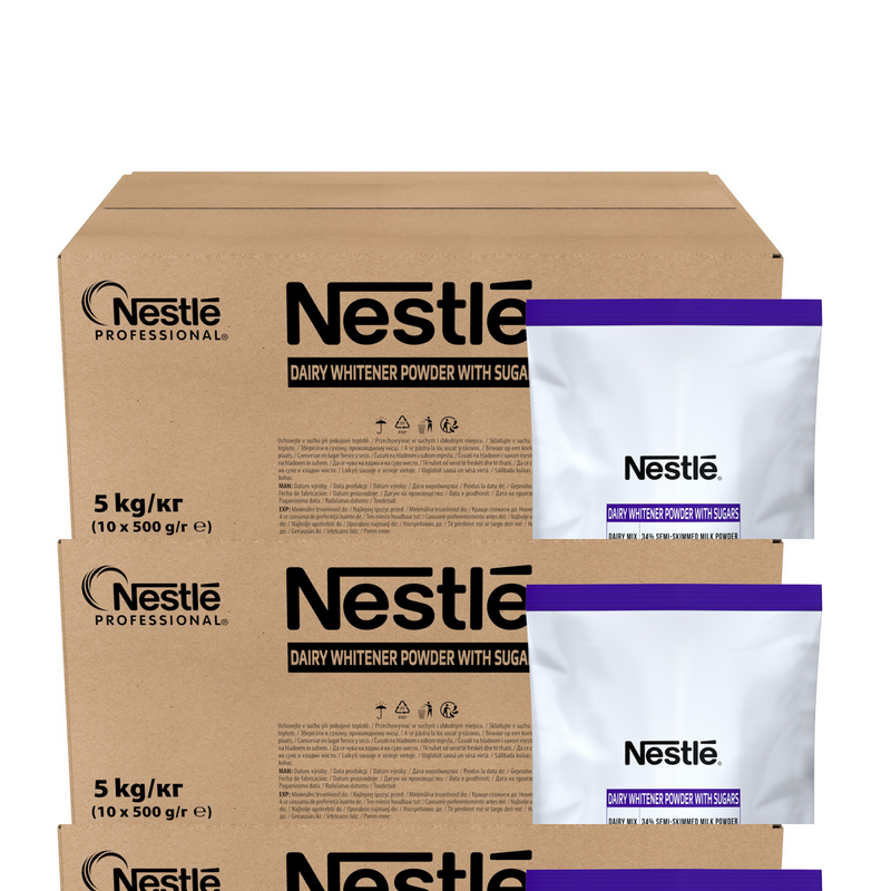 Nestlé blanqueador de lácteos en polvo con azúcares (10x 500g)