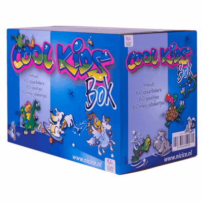 Scatola giocattolo per bambini Nic cool (60 pezzi)