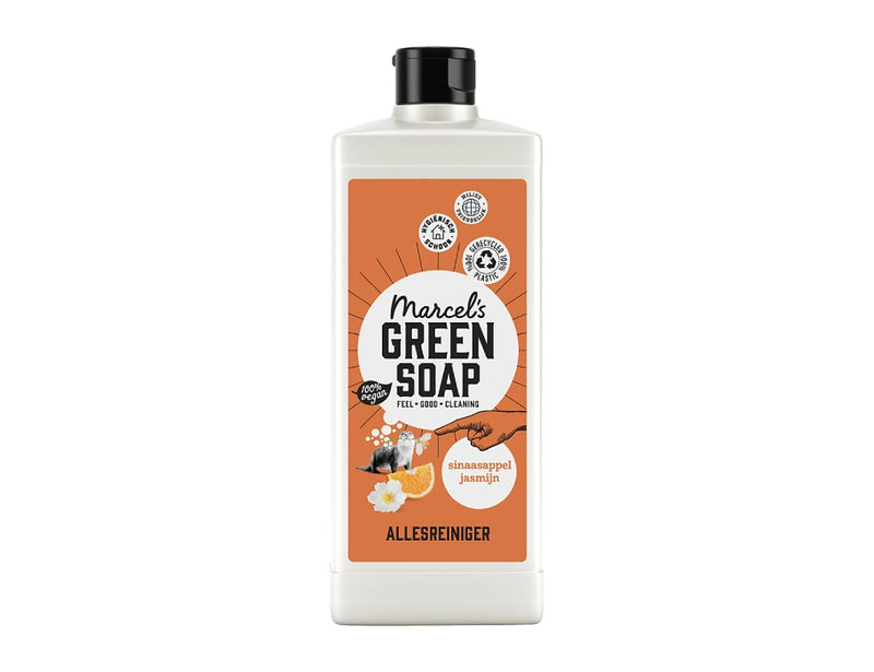 Marcels Green Soap ALLE PILEVATORE GRANDE Arancione più pulito