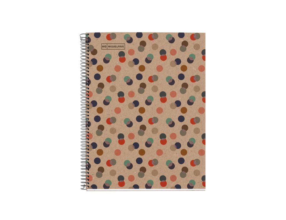 Miquelrius Notebook Eco Confetti A5 a scacchi 80 pagine