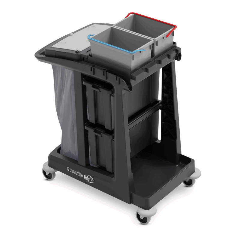 Carrello da lavoro Numatic eco-matic em2 2 secchi da 10 l