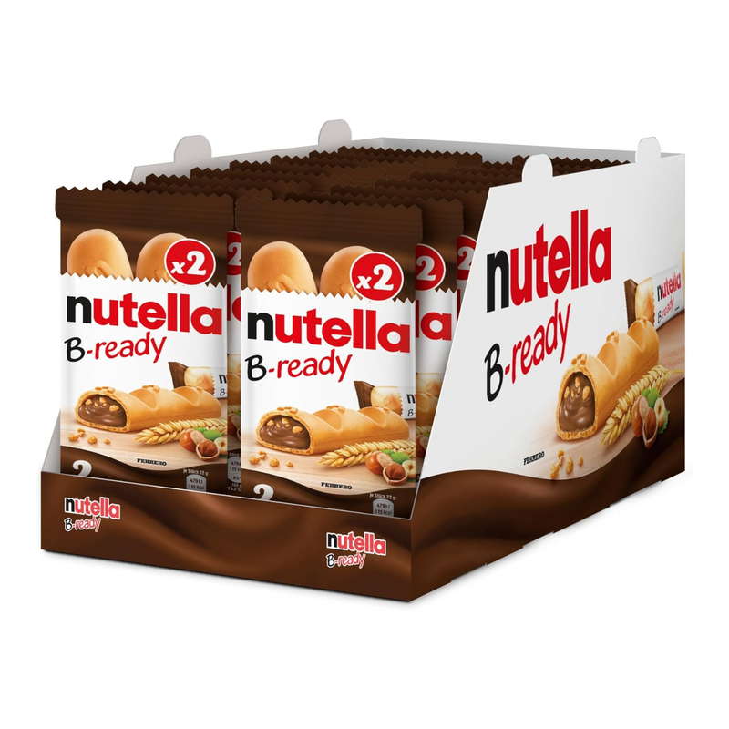 Nutella b-ready confezione da 2 (24 pezzi)
