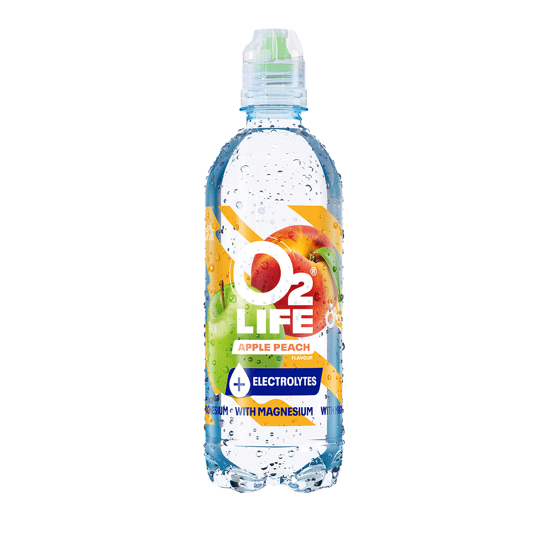 O2life electrolytes apple peach (12x 500 ml)