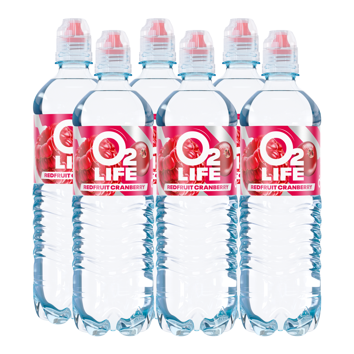 O2life frutos rojos arándano (6x 750ml)