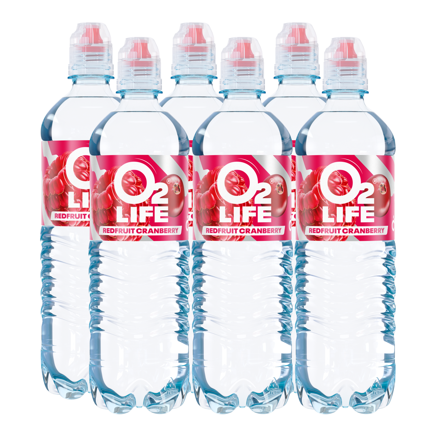 O2life red fruit cranberry (6x 750ml)