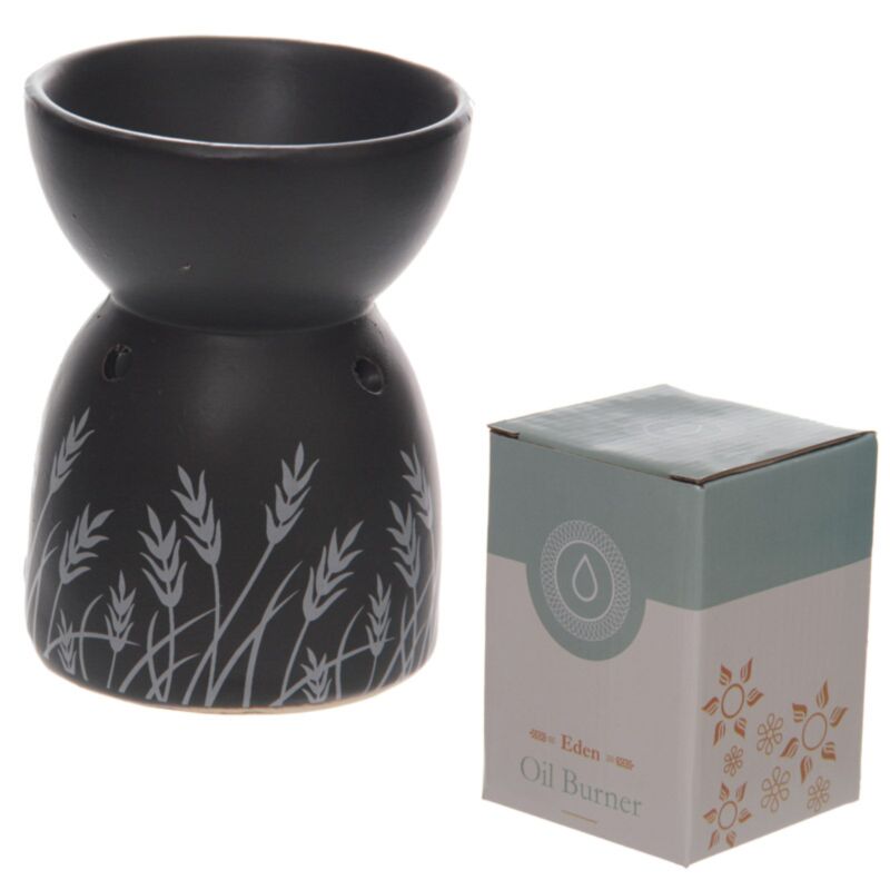 Diseñador de hierba negra Aceite de cerámica y aroma de cera de cera