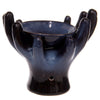 Bruciatore di profumo in ceramica a mani aperte